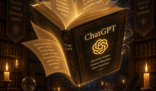 A visual guide explaining how to use ChatGPT, enter prompts, and get useful answers from the AI chatbot.