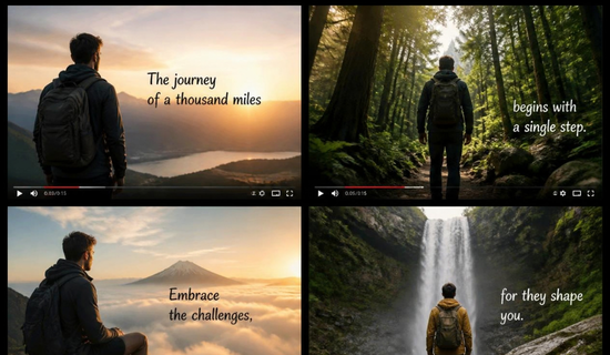 AI video generator creating videos with artificial intelligence
