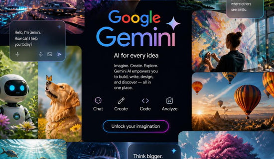 Google Gemini AI photos generated with artificial intelligence