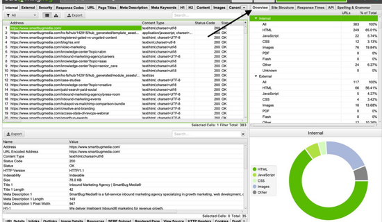 Google PageSpeed Insights tool checking website speed and performance on desktop and mobile